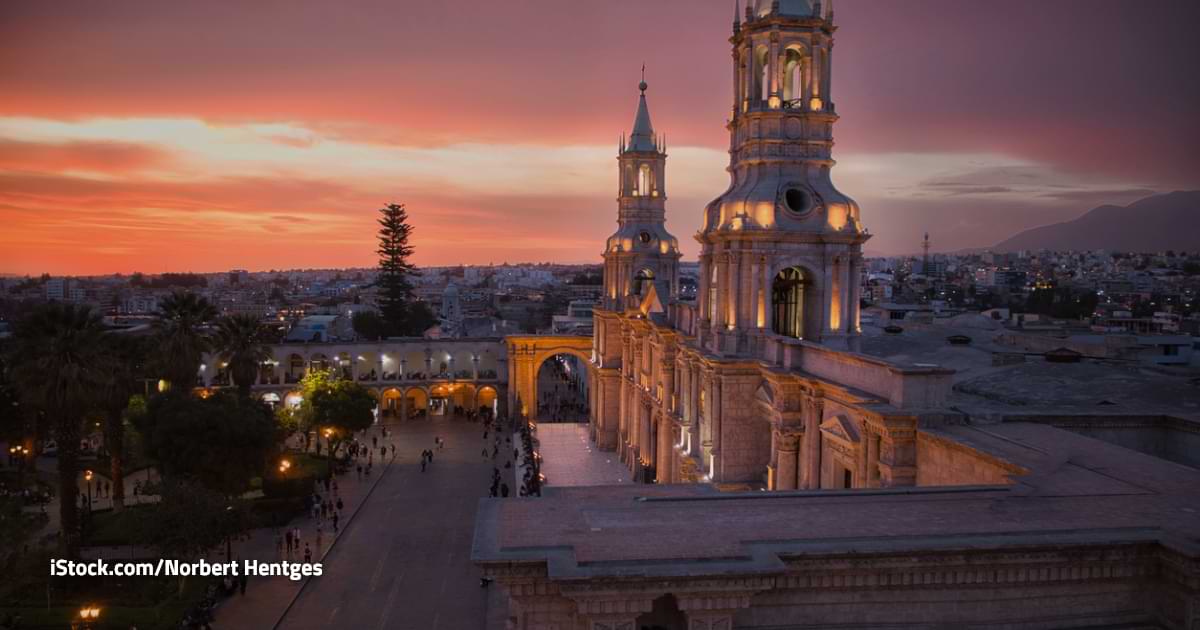 El clima de hoy para Arequipa